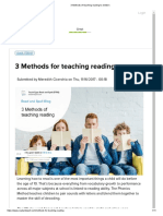 3 Methods of Teaching Reading to Children