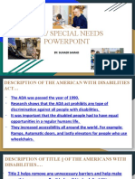 Ada Special Needs Powerpoint - Suhaer Samad 2