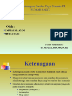 Klp. 1 - Ketenagaan SDM-di RS