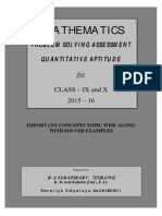 1726888845maths Psa Quantitative Aptitude for Class Ix and x for 2015-16