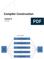 Compiler Construction: Tahir Iqbal
