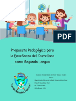 Propuesta Pedagógica para La Enseñanza Del Castellano Como La L2