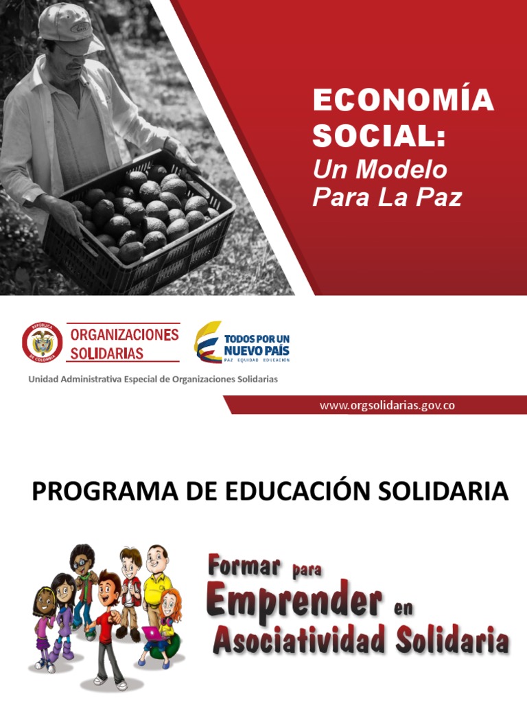 Educación Solidaria y Emprendimiento | PDF | Iniciativa empresarial ...