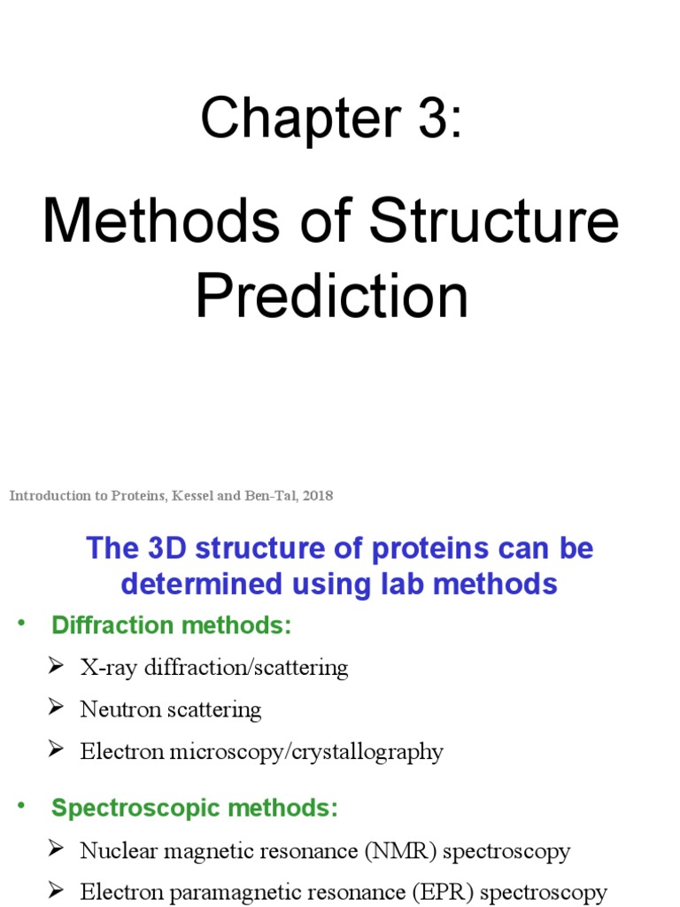 Protein Structure Prediction PDF Proteins Sequence Alignment