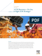 Enhanced Oil Recovery-Do You Have The Right EOR Strategy?: R&D Solutions For OIL & GAS