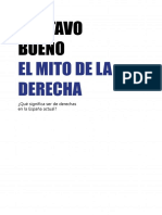 El Mito de La Derecha by Gustavo Bueno