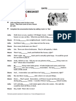 Articles - Grammar Worksheet