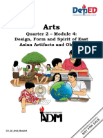 Quarter 2 - Module 4: Design, Form and Spirit of East Asian Artifacts and Objects