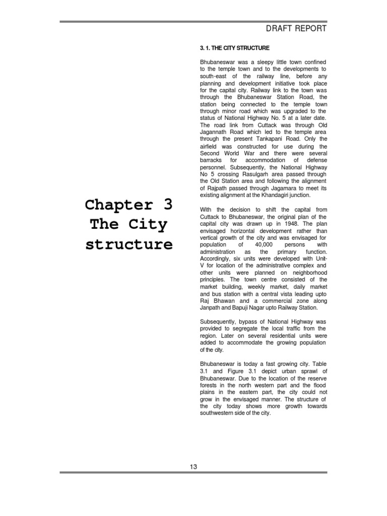 The City Structure: Draft Report | PDF | Archaeology | Municipal Solid ...