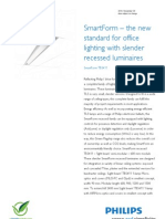 Smartform - The New Standard For Office Lighting With Slender Recessed Luminaires