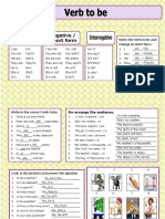 Write The Verb To Be and Change To Short Form.: Re - Arrange The Sentence