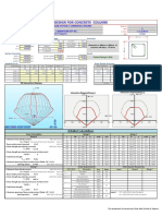 Dimension Is 300mm X 300mm of Columns With 4pcs - Ø16mm