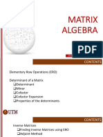 (SSCE1693) Chapter 7-Matrix Algebra