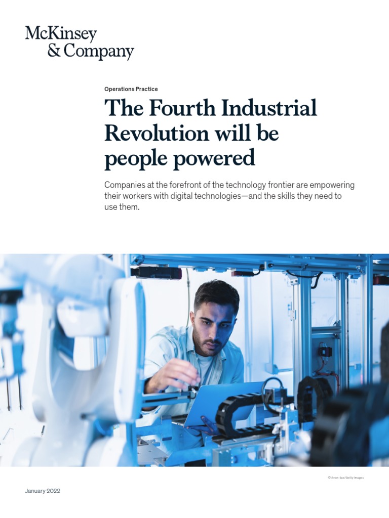 The Fourth Industrial Revolution Will Be People Powered | PDF ...
