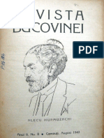 Revista Bucovinei Anul II, Nr. 8, August 1943