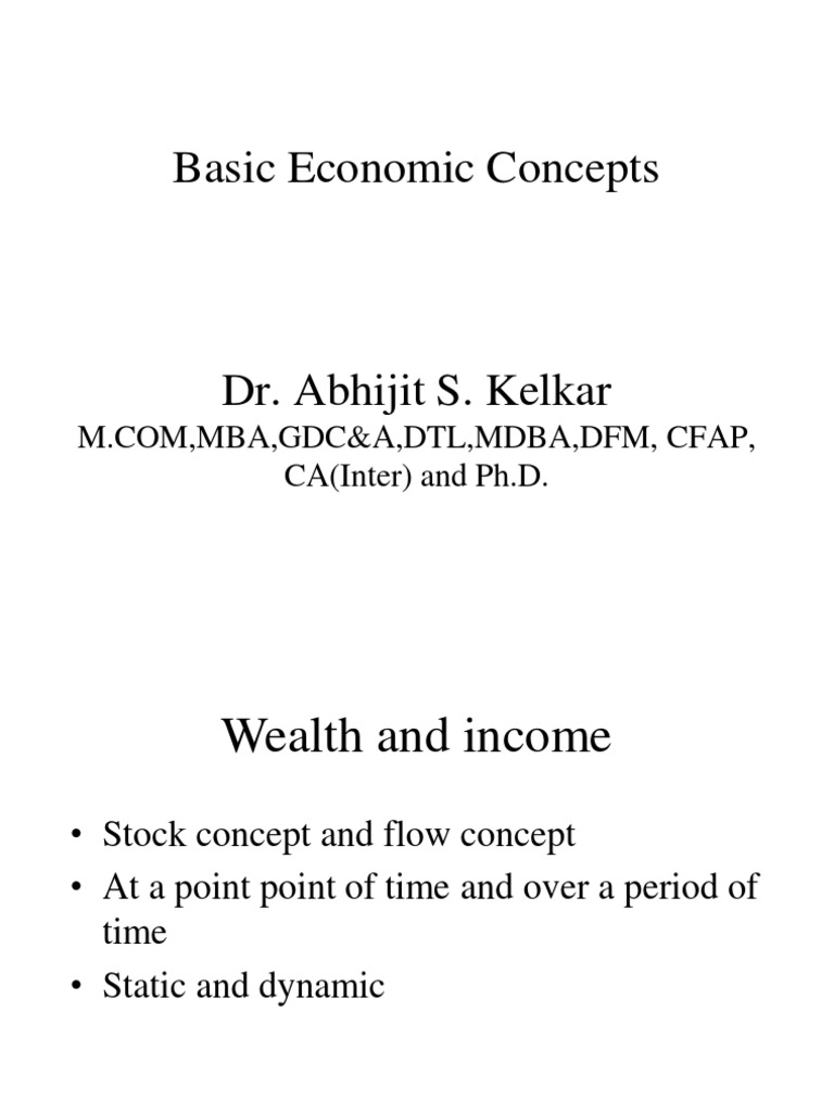 Fundamentals Of Economics 1 PDF