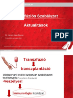 DR - Nemes-Nagy Zsuzsa - Transzfúziós Szabályzat - 2021