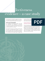 Cost-Effectiveness Evidence - A Case Study: How To Use This Document