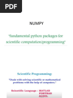 Numpy ML - AI