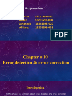 Group Members & Error Detection Methods