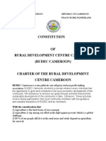 RUDEC Cameroon Constitution