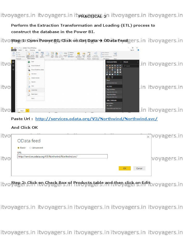 Itvoyagers Bi Practical 2 A Etl Powerbi Mu Tyit | PDF | Table (Database ...