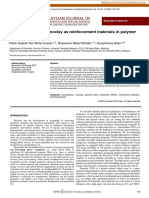 Nanocellulose and Nanoclay As Reinforcement Materials in Polymer Composites: A Review