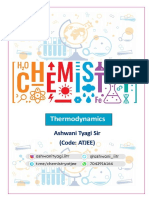 Thermodynamics: Ashwani Tyagi Sir (Code: ATJEE)