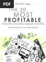 20 Most Profitable Online Course Mega Niches 2021 by Marissa