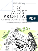 20 Most Profitable Online Course Mega Niches 2021 by Marissa