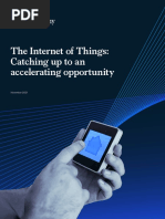 The Internet of Things Catching Up To An Accelerating Opportunity Final