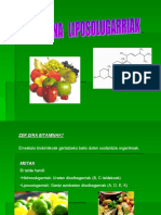 Vitaminas liposolubles (Vasco)