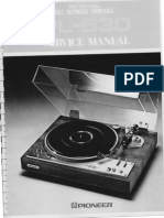 Pioneer Pl-530 Art1870 Turntable