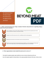 Case Study - Beyond Meat