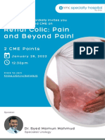 CME On Renal Colic Pain and Beyond Pain!