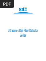 Ultrasonic Rail Flaw Detector Series