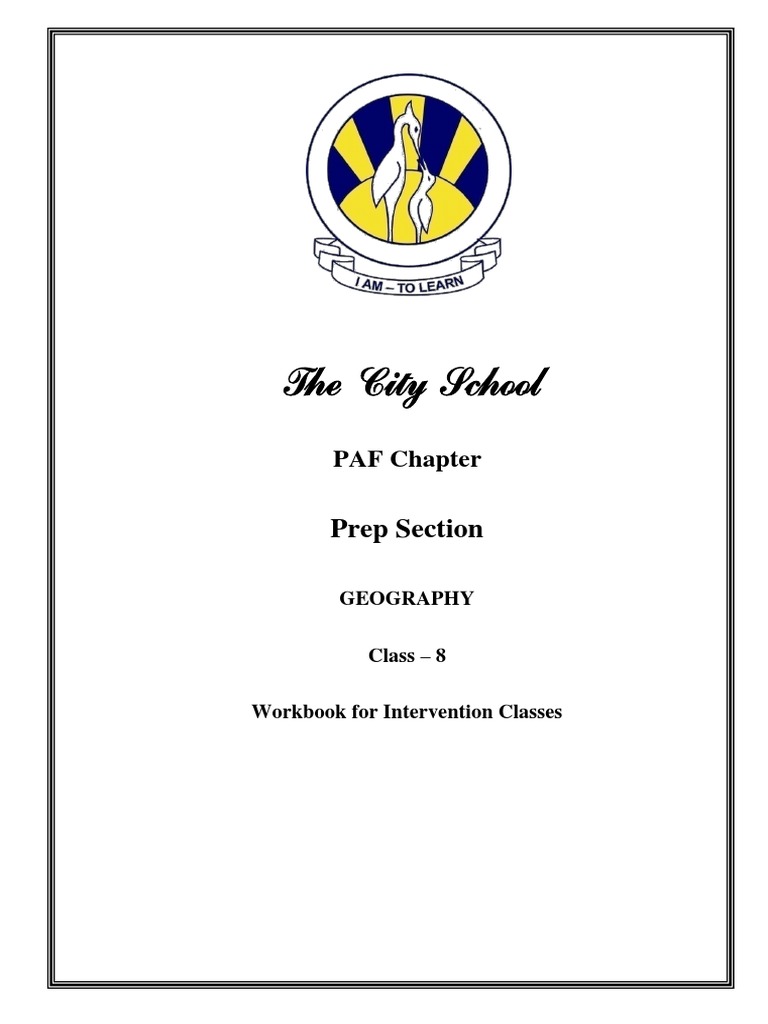 Class 8 Geography Workbook: Natural Resources | PDF | Climate ...