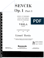 Sevcik Op.1-1 Viola (1, 2, 3, 4, 5, 12, 13, 19 y 22)