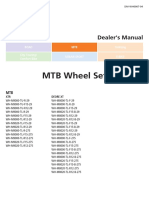 MTB Wheel Set: Dealer's Manual
