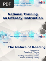 1 Session Presentation - The Nature of Reading