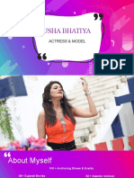 Usha Bhatiya: Actress & Model