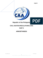 Republic of The Philippines: Civil Aviation Regulations (Car) Airworthiness
