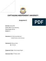 Chittagong Independent University: Assignment 2