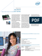 Intel Desktop Board D2700MUD Innovation Series: Mini-ITX Form Factor