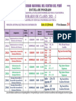 Horario - Ii - Semestre 2021-I