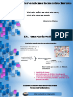 Intervenciones tecnoestructurales: cambios en diseño y procesos