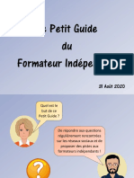 Le Petit Guide Du Formateur Indépendant