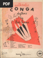 Bob Evans - Authentic Bongo Rhythms | PDF | Rhythm | Dances
