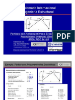 Ejemplo - Pórticos Con Arriostramientos Excéntricos - Nov 08