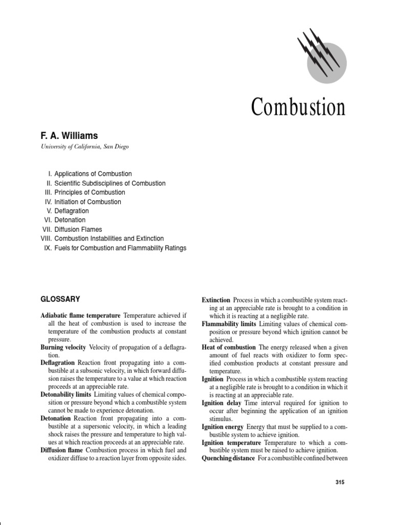 Combustion Principles and Applications | PDF | Combustion | Liquid ...